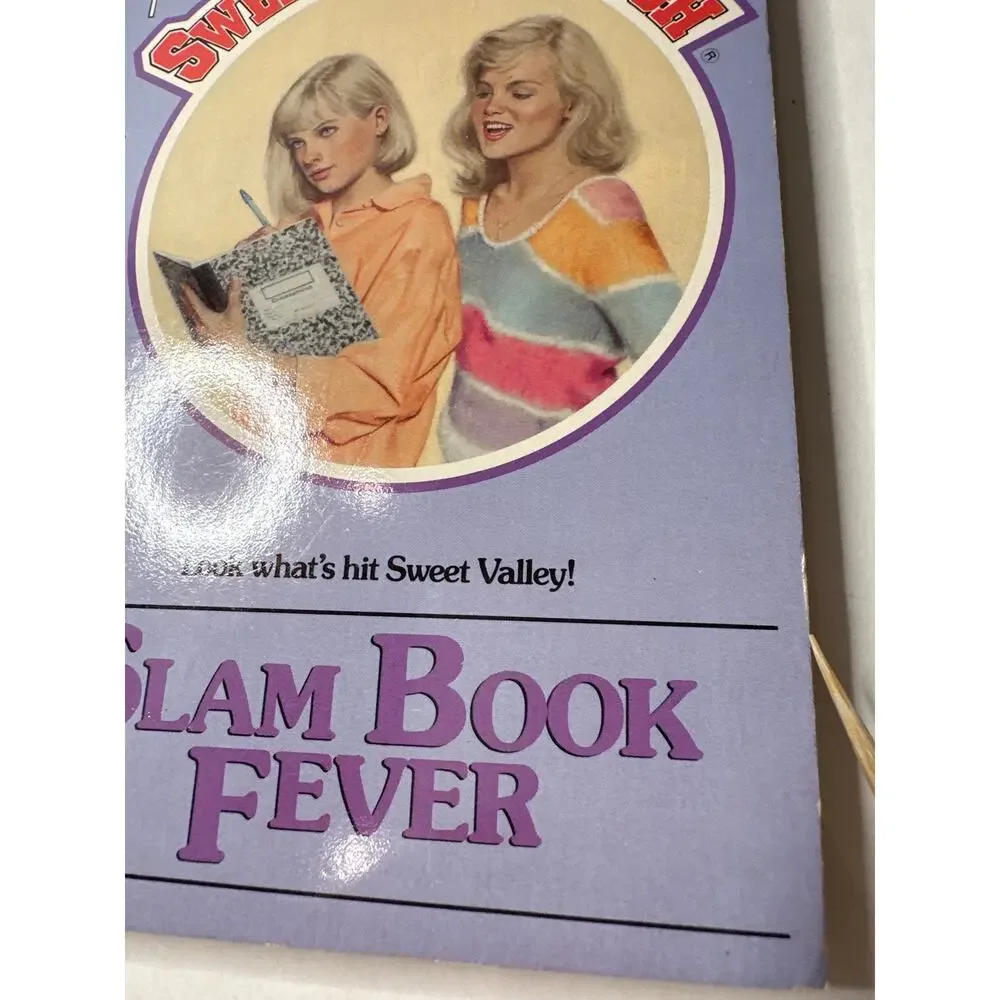 Sweet Valley High 1ST Edition First Print Book #48 Slam Book Fever Vintage 1980s